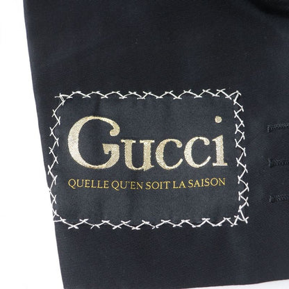 2020 Gucci 619324 Bjeweled Lined GG Pattern Long Length Belted Coat