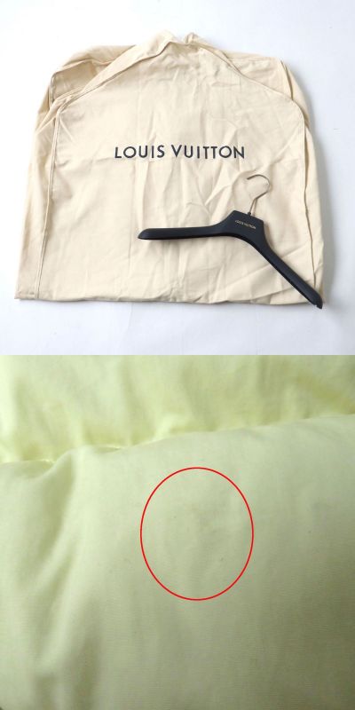 2023 Louis Vuitton 1aak8e Cropped Graphic Zipper Puffa Jacket Ivory 34