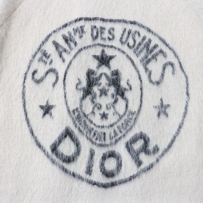 22 Christian DIOR 244s41am410 Mohair And Cashmere Short Sleeve Knit