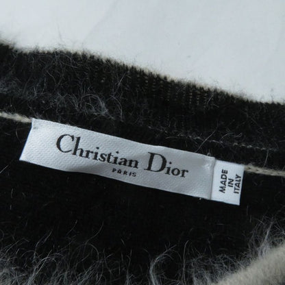 22 Christian DIOR 244s41am410 Mohair And Cashmere Short Sleeve Knit