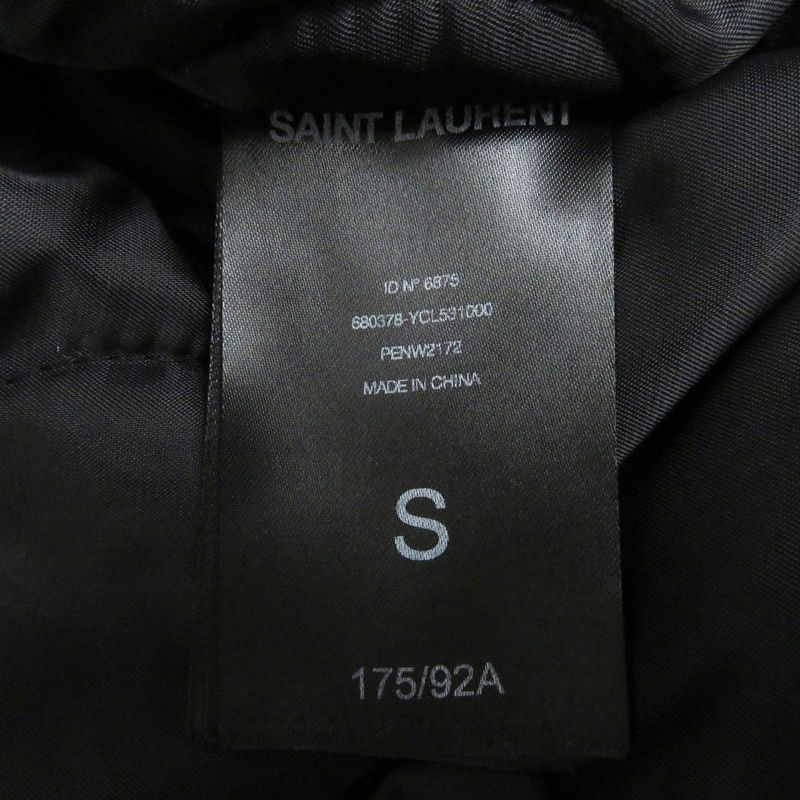 Unused Saint Laurent Paris×schott Saint Laurent Paris Schott 680378 Sheepskin