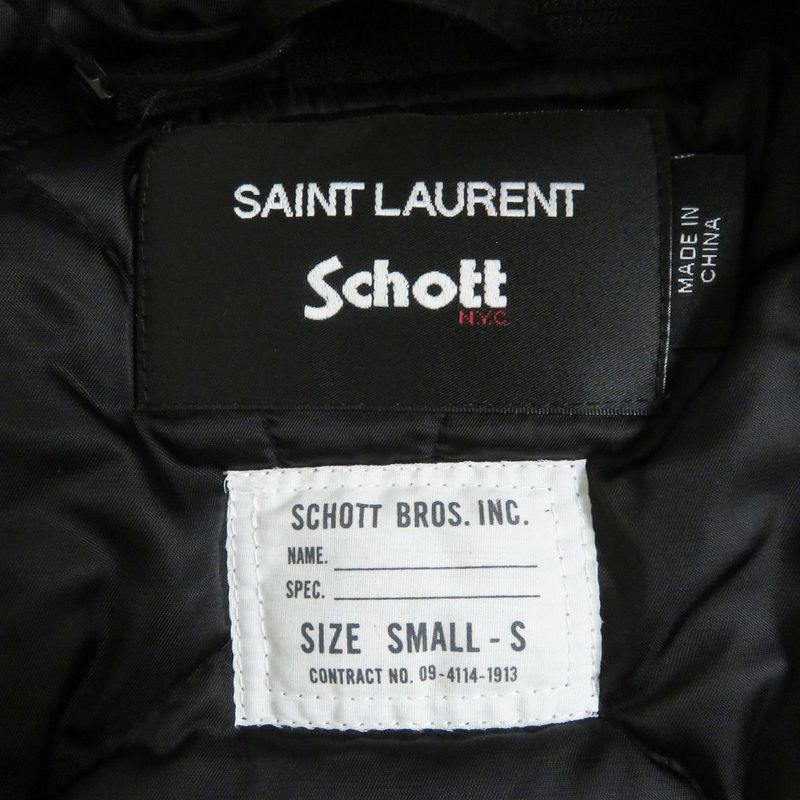 Unused Saint Laurent Paris×schott Saint Laurent Paris Schott 680378 Sheepskin