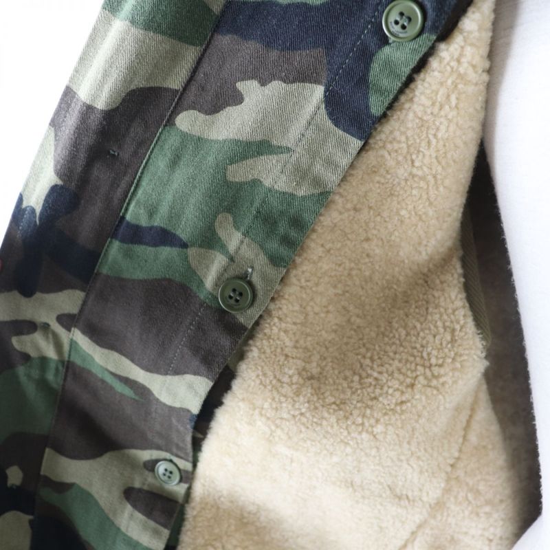 19 Saint Laurent Paris 577759 Sheer Ring Camouflage/military Jacket