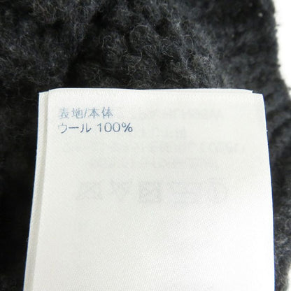 21AW Louis Vuitton LV Plain Chunky Crew Neck Long Sleeve Knit / Sweater Dark