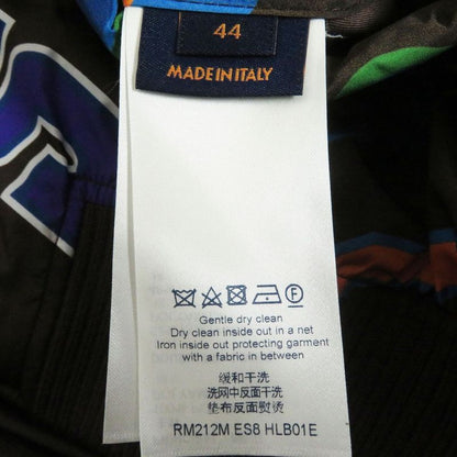 21aw Louis Vuitton×nba Louis Vuitton Padded Hooded Letter Nylon Blouson/padded