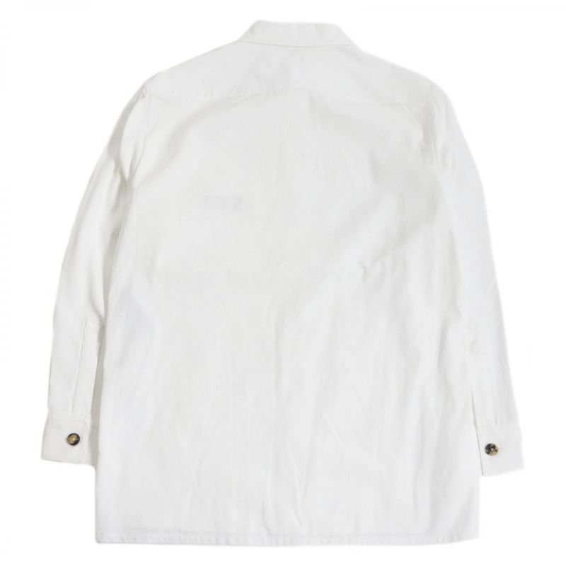 23SS Hermes Icones AU Carre Horse Embroidery Logo Patch Long Sleeve Shirt/cabass