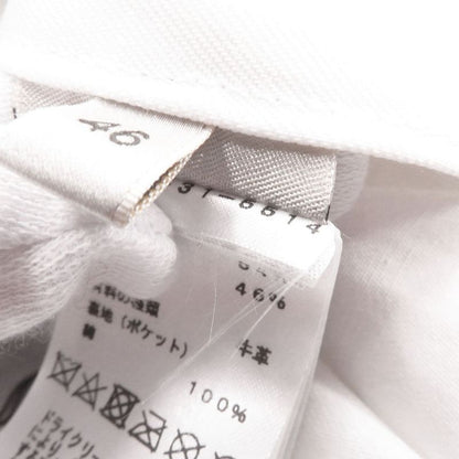 23SS Hermes Icones AU Carre Horse Embroidery Logo Patch Long Sleeve Shirt/cabass