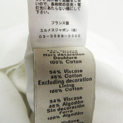 23SS Hermes Icones AU Carre Horse Embroidery Logo Patch Long Sleeve Shirt/cabass