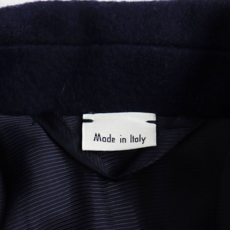  2020 Gucci 636339 100% Wool Double Breasted Tailored Jacket Navy 44 Made In