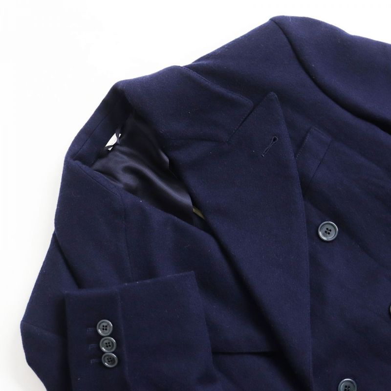  2020 Gucci 636339 100% Wool Double Breasted Tailored Jacket Navy 44 Made In