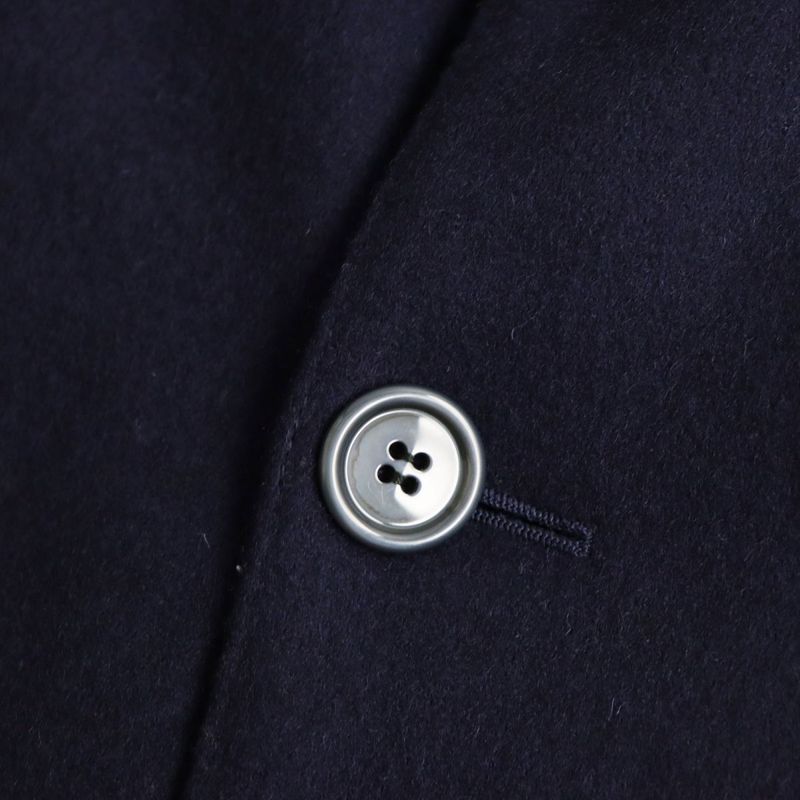  2020 Gucci 636339 100% Wool Double Breasted Tailored Jacket Navy 44 Made In