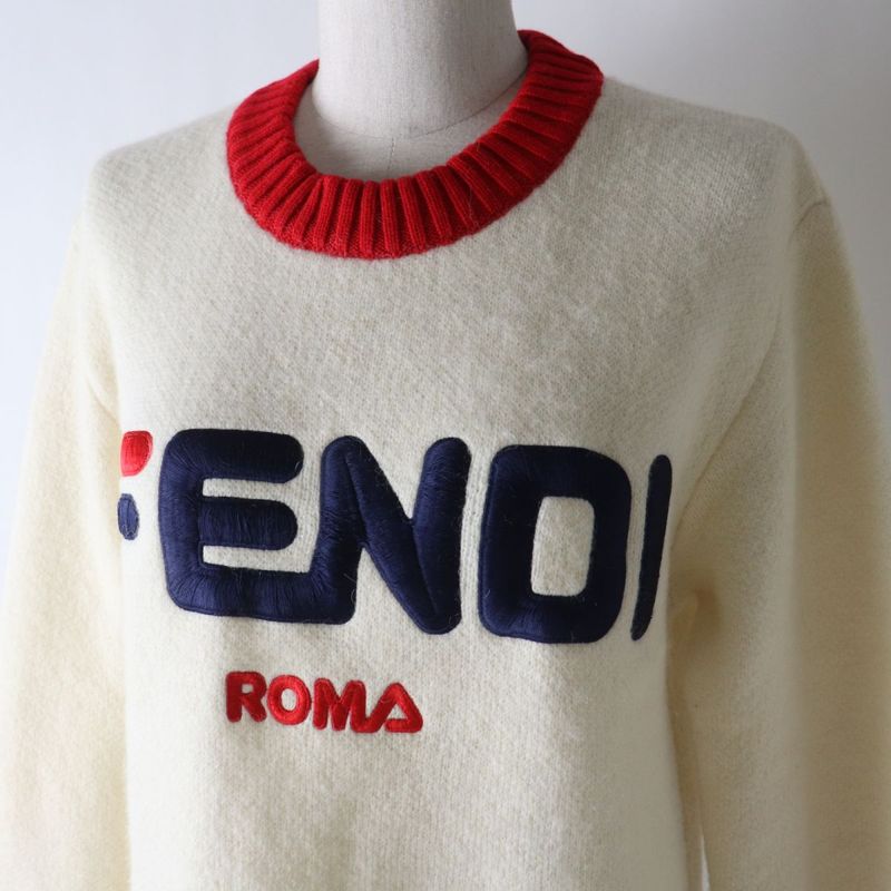 Fendi×fila Collaboration Women's Front Logo