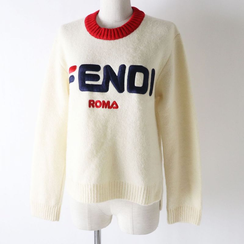 Fendi×fila Collaboration Women's Front Logo