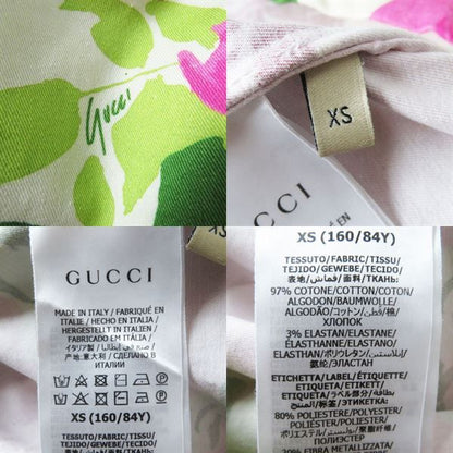 Hermes 21SS Gucci Kenscott 650618 Women's Half Zip Rose Print Hoodie/anorak