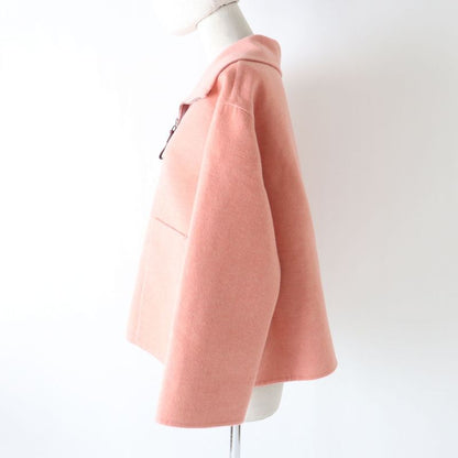 Reference Price 900000yen Hermes 2022 100% Baby Cashmere Shawl Collar Jacket