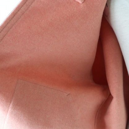 Reference Price 900000yen Hermes 2022 100% Baby Cashmere Shawl Collar Jacket