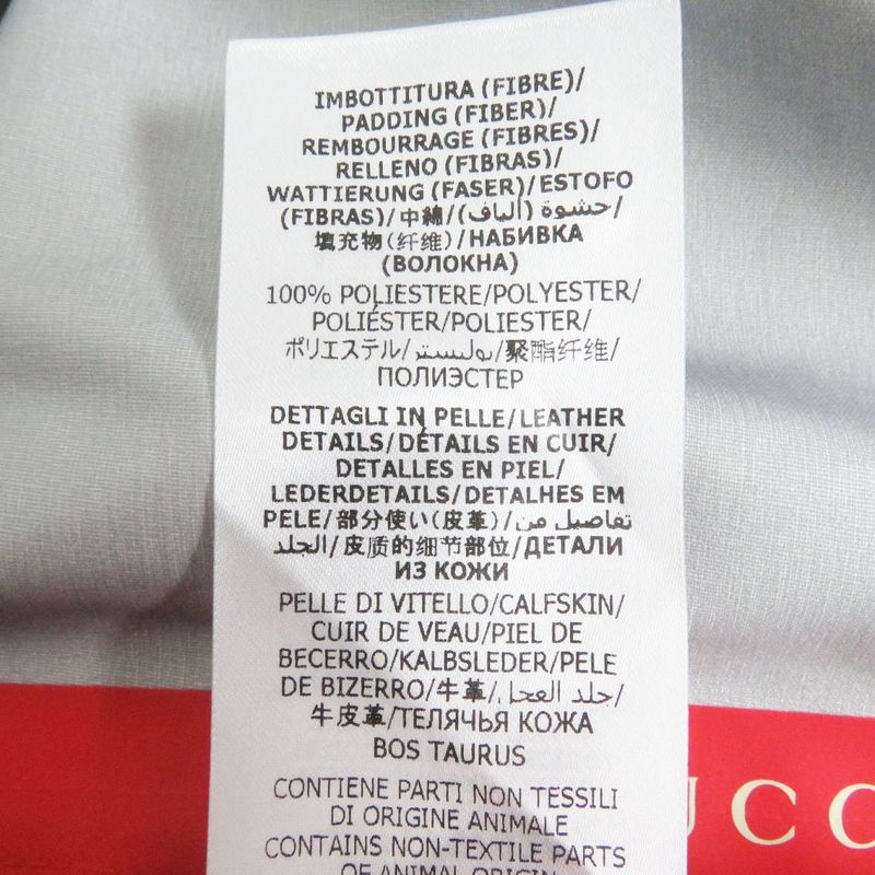 22SS Gucci 100th Anniversary 676494 Webline Back Logo Print Oversized Mountain