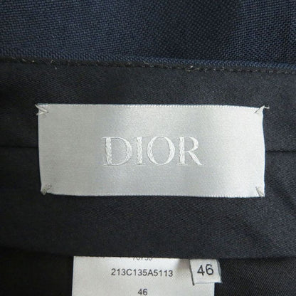 2022 DIOR/DIOR Homme 213c135a5113 Wool And Mohair Single Slacks/trousers Navy
