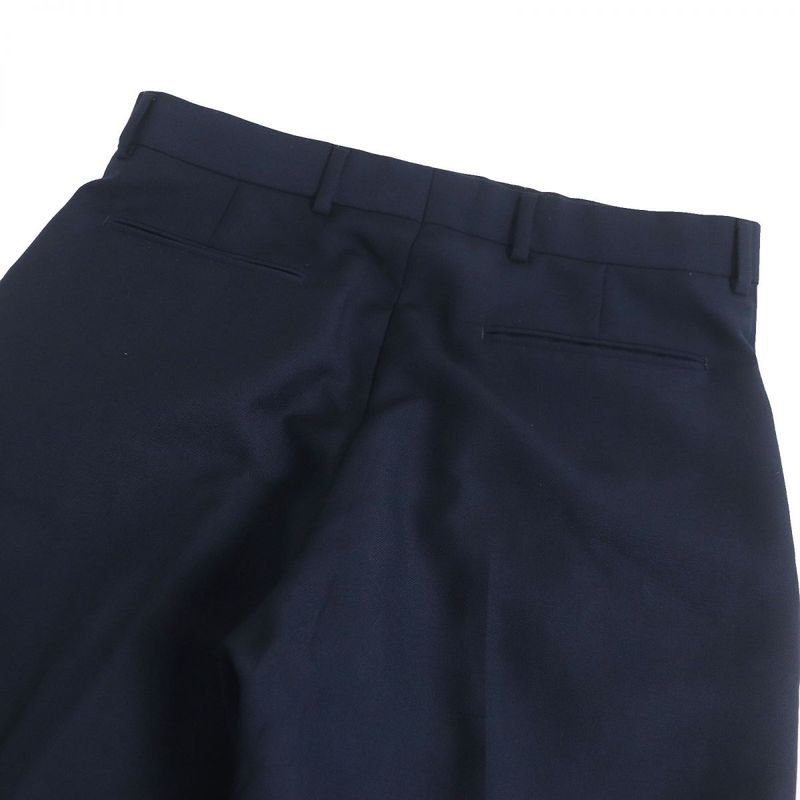 2022 DIOR/DIOR Homme 213c135a5113 Wool And Mohair Single Slacks/trousers Navy