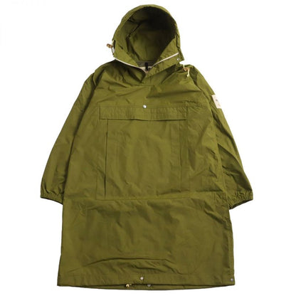 Gucci North Face 648874 Rain Anorak Hoodie With Logo Patch Khaki S Made In