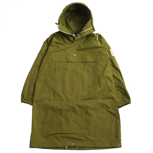 Gucci North Face 648874 Rain Anorak Hoodie With Logo Patch Khaki S Made In