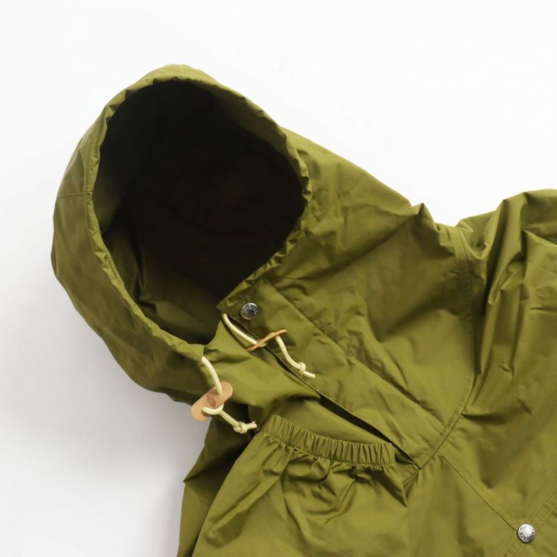 Gucci North Face 648874 Rain Anorak Hoodie With Logo Patch Khaki S Made In