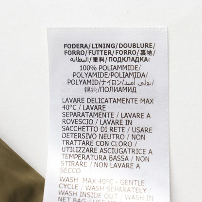 Gucci North Face 648874 Rain Anorak Hoodie With Logo Patch Khaki S Made In