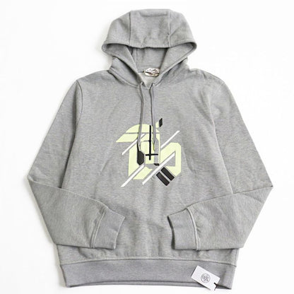 23SS Price ¥225500 Hermes Cheveau En Symmetry Lamb Leather Patch Hoodie/hoodie