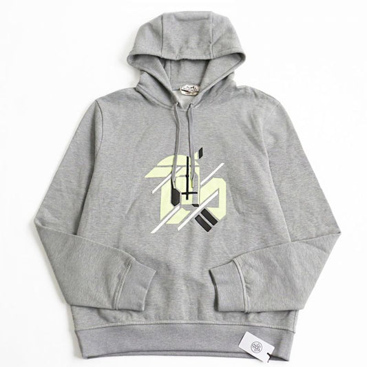 23SS Price ¥225500 Hermes Cheveau En Symmetry Lamb Leather Patch Hoodie/hoodie