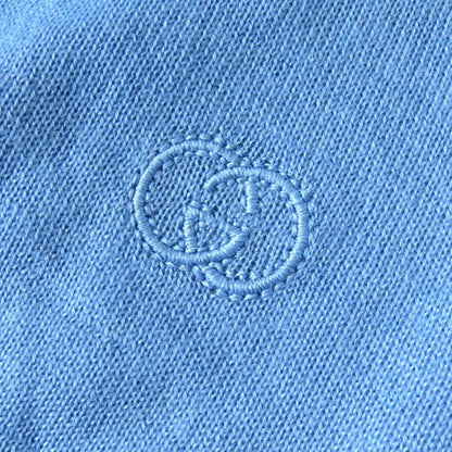 Gucci 20AW 624289 Interlocking G Embroidery 100% Cashmere Long Sleeves