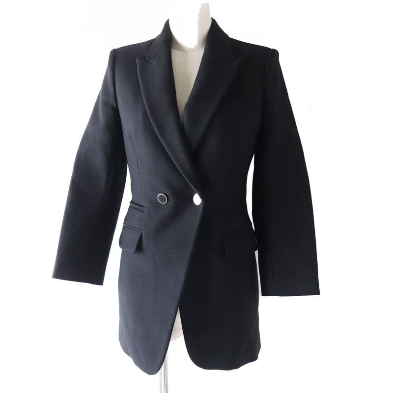 Hermes 22AW Hermes Women's 2h0201pp Nylon And Wool Jacket