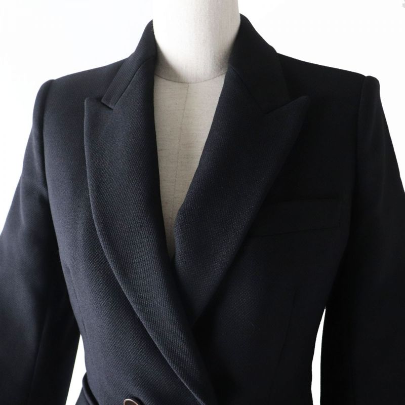 Hermes 22AW Hermes Women's 2h0201pp Nylon And Wool Jacket