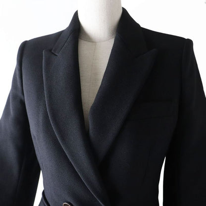 Hermes 22AW Hermes Women's 2h0201pp Nylon And Wool Jacket