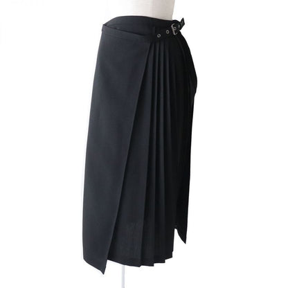 Hermes Christian DIOR 241j13a1030 Women's Midi Pleated Skirt