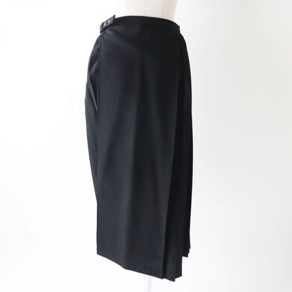 Hermes Christian DIOR 241j13a1030 Women's Midi Pleated Skirt