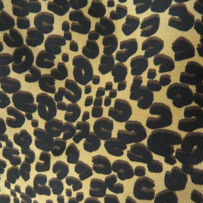 Hermes Louis Vuitton Women's Nylon Trench Coat Leopard Print