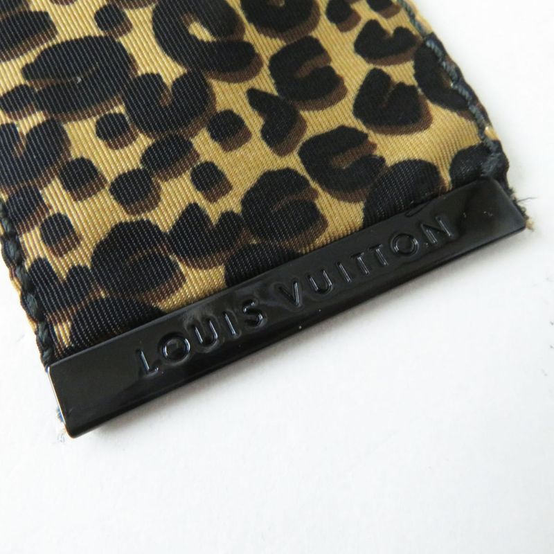 Hermes Louis Vuitton Women's Nylon Trench Coat Leopard Print