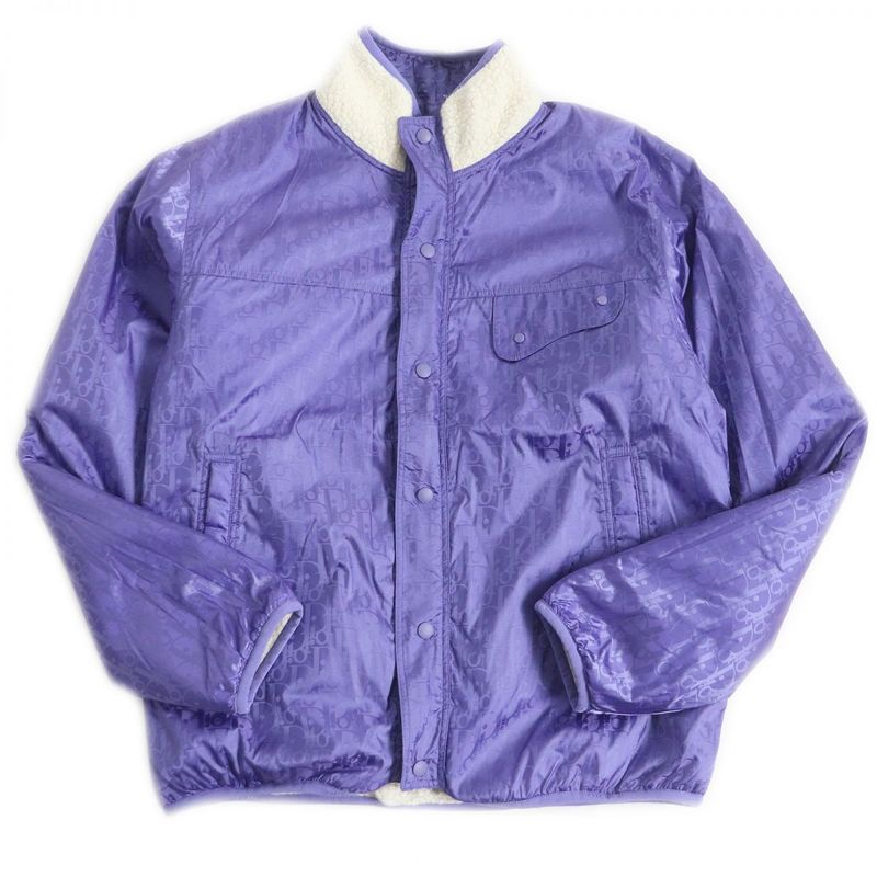 21SS DIOR/ DIOR Homme 113j405a0678 Oblique Saddle Pocket Reversible Fleece