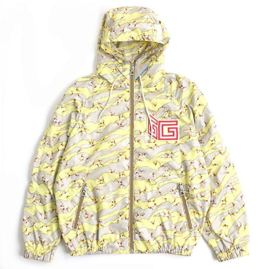 Gucci 703189 Lovelight GG Logo Embroidery Total Design Hooded Jacket