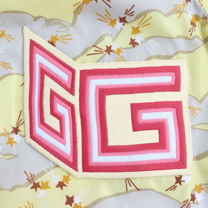 Gucci 703189 Lovelight GG Logo Embroidery Total Design Hooded Jacket