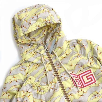 Gucci 703189 Lovelight GG Logo Embroidery Total Design Hooded Jacket