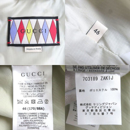 Gucci 703189 Lovelight GG Logo Embroidery Total Design Hooded Jacket