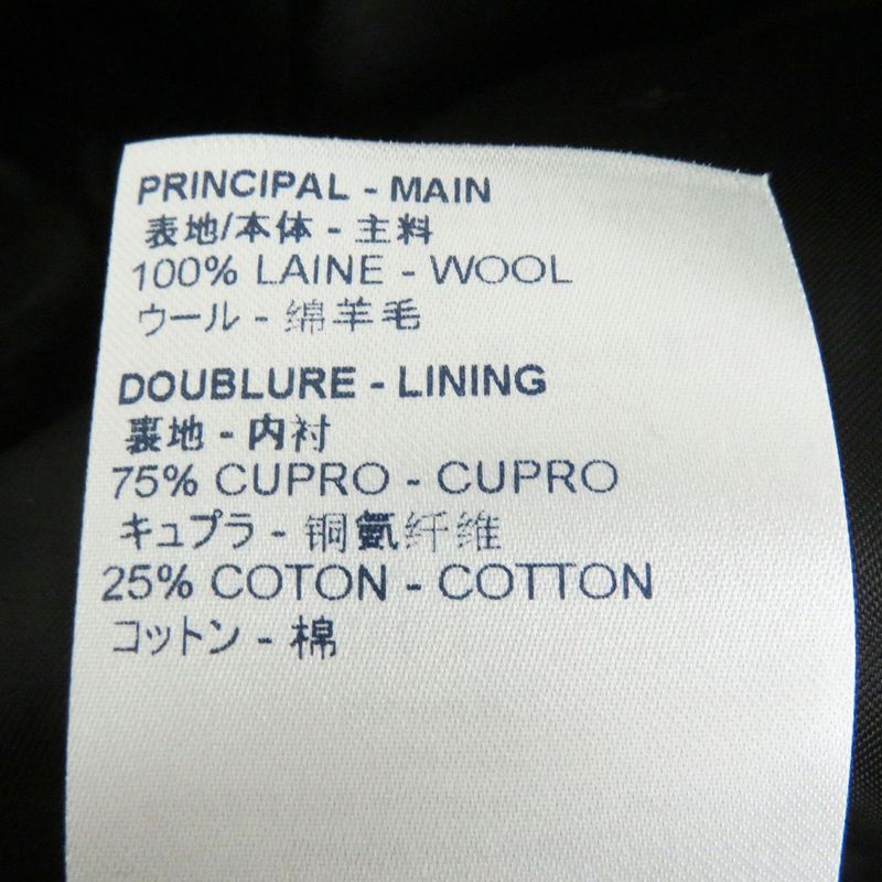 20AW Louis Vuitton Shadow Monogram Camouflage Single Tailored Jacket Black With