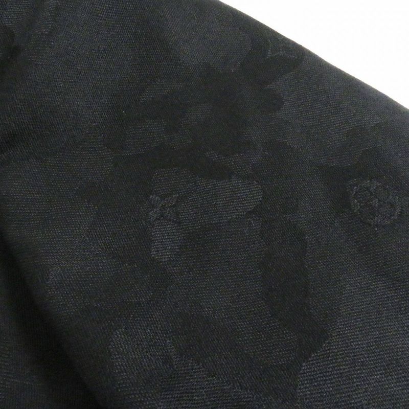 20AW Louis Vuitton Shadow Monogram Camouflage Single Tailored Jacket Black With