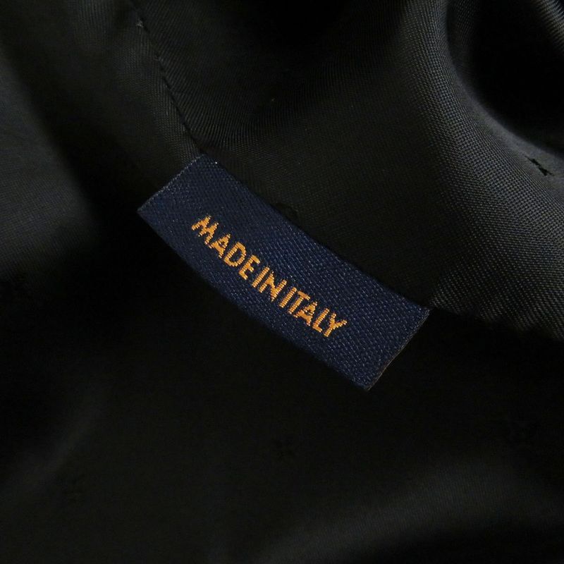 20AW Louis Vuitton Shadow Monogram Camouflage Single Tailored Jacket Black With