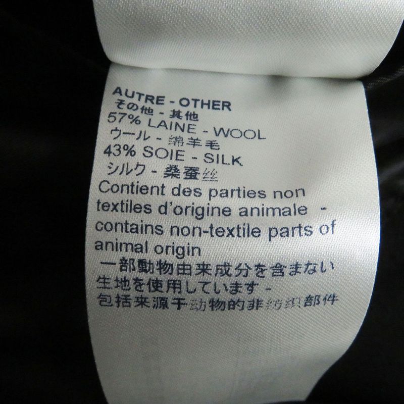 20AW Louis Vuitton Shadow Monogram Camouflage Single Tailored Jacket Black With