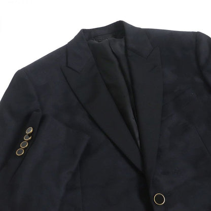 20AW Louis Vuitton Shadow Monogram Camouflage Single Tailored Jacket Black With