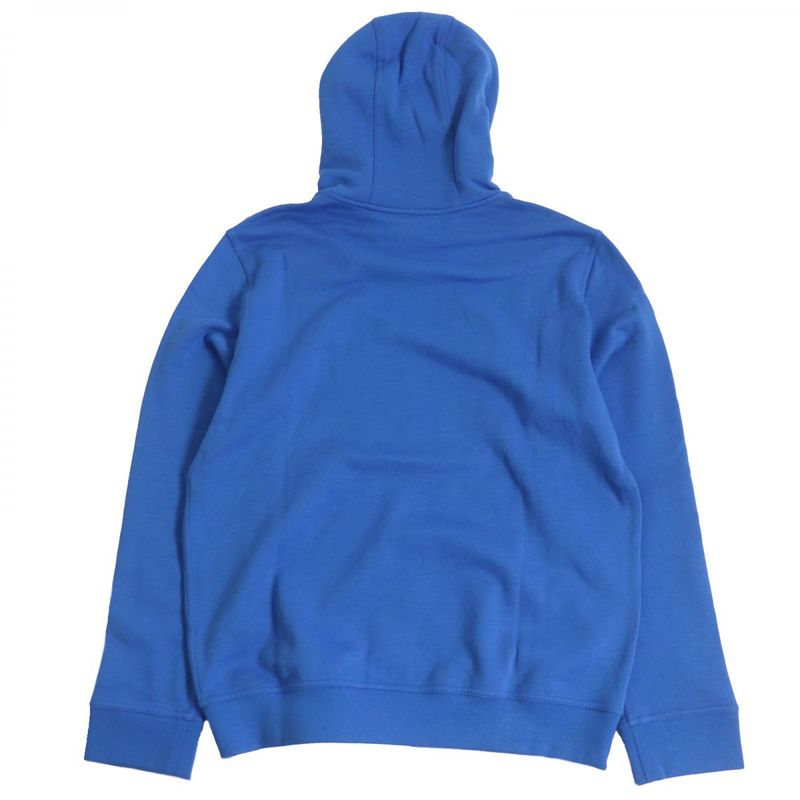 21SS Hermes Hello Mr Farière Lamb Leather Patch Sweatshirt Hoodie Blue L Made