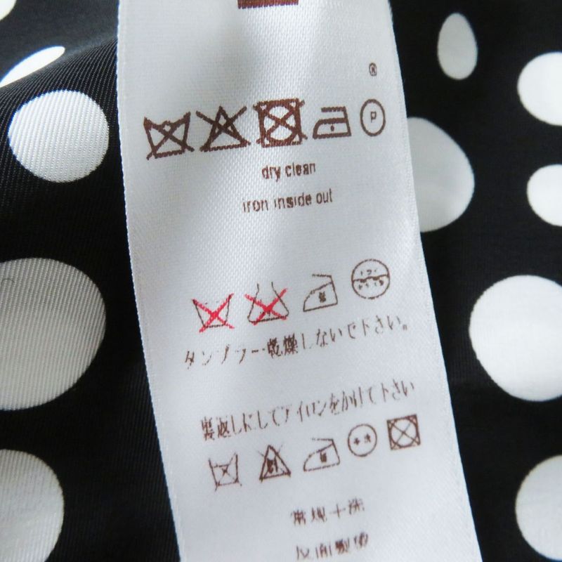Hermes 12AW Louis Vuitton×yayoi Kusama Women's Trenchcoat Dot Pattern 100%