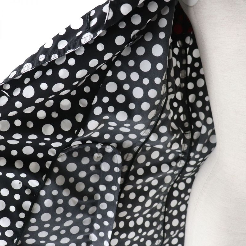 Hermes 12AW Louis Vuitton×yayoi Kusama Women's Trenchcoat Dot Pattern 100%